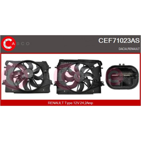 Moteur de ventilateur CASCO