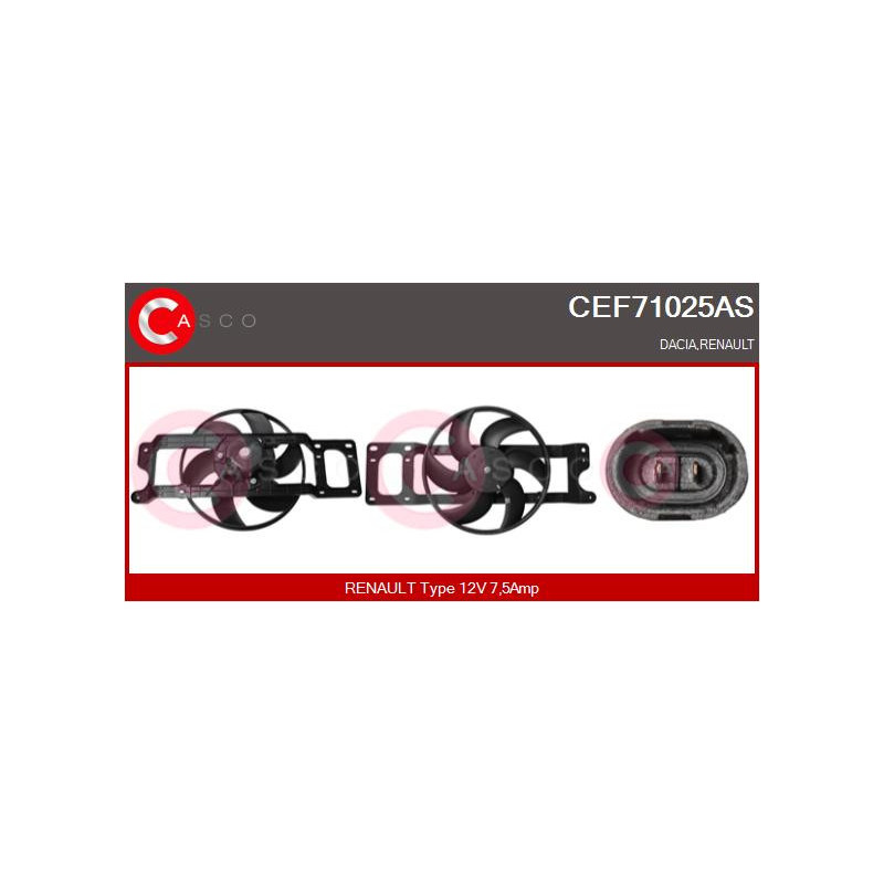 Moteur de ventilateur CASCO