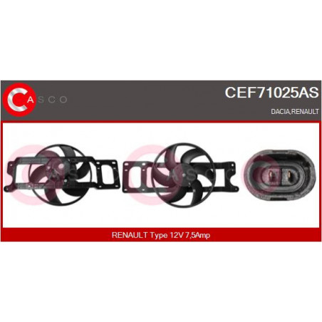 Moteur de ventilateur CASCO