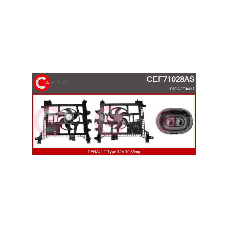 Moteur de ventilateur CASCO