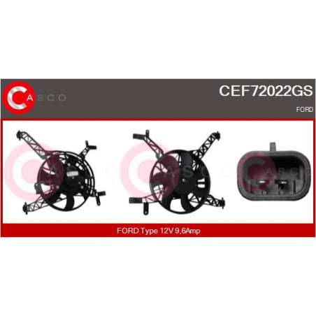 Moteur de ventilateur CASCO