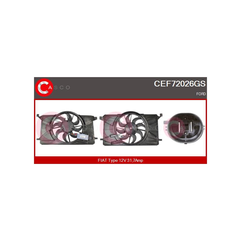 Moteur de ventilateur CASCO