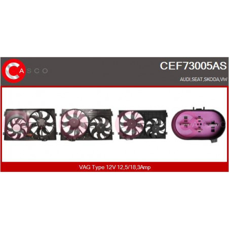 Moteur de ventilateur CASCO