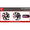 Ventilateur (refroidissement moteur) CASCO