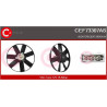 Ventilateur (refroidissement moteur) CASCO