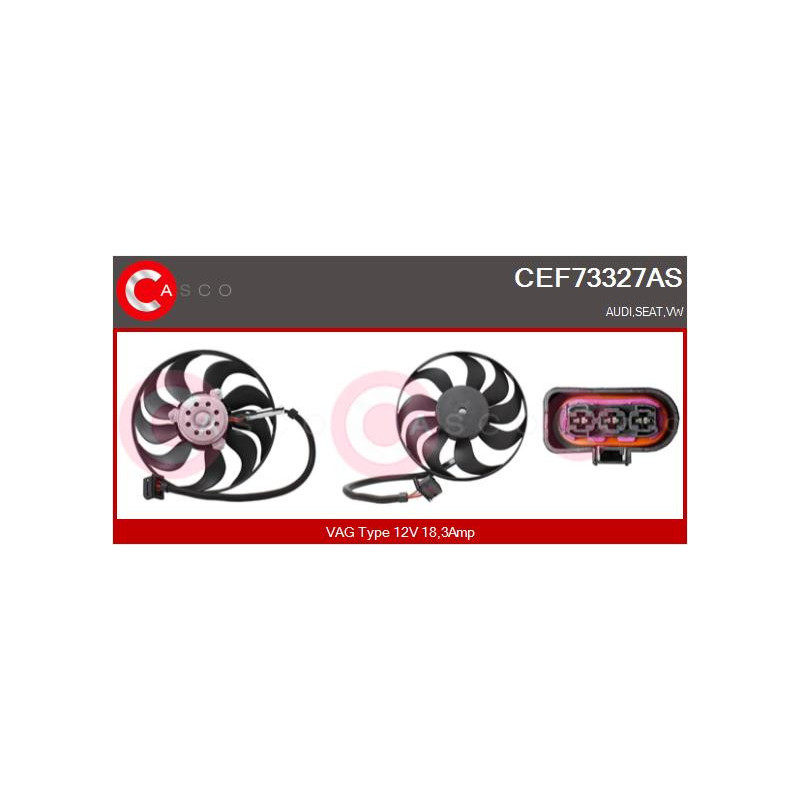 Ventilateur (refroidissement moteur) CASCO