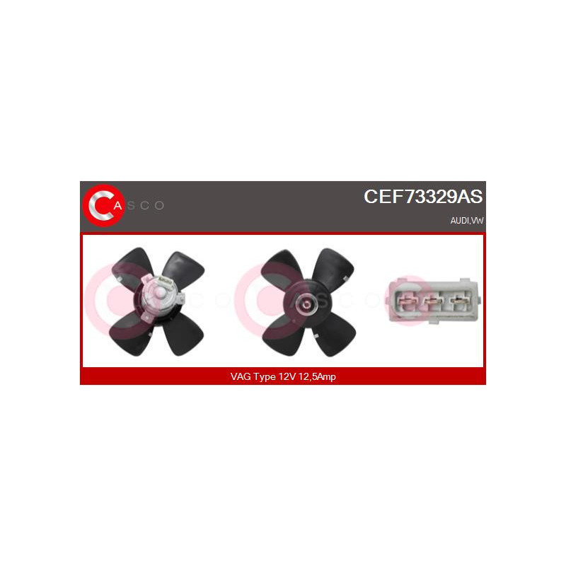 Ventilateur (refroidissement moteur) CASCO