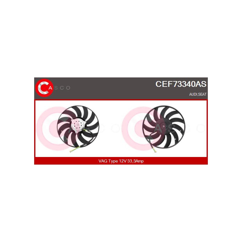 Ventilateur (refroidissement moteur) CASCO