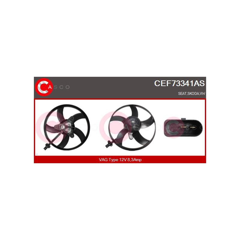 Ventilateur (refroidissement moteur) CASCO