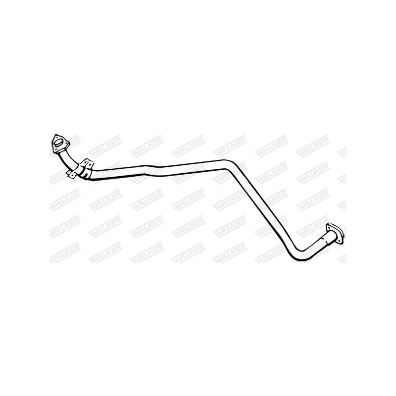 Tuyau d'échappement WALKER