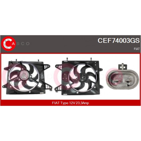 Moteur de ventilateur CASCO