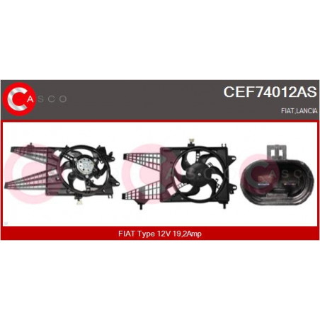 Moteur de ventilateur CASCO