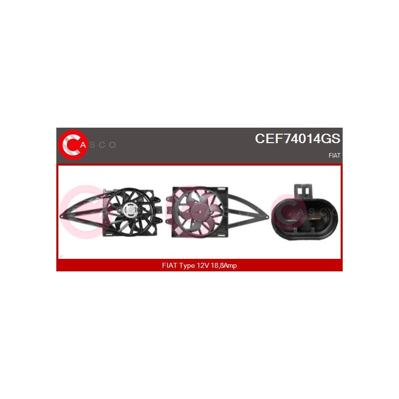 Moteur de ventilateur CASCO