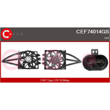 Moteur de ventilateur CASCO