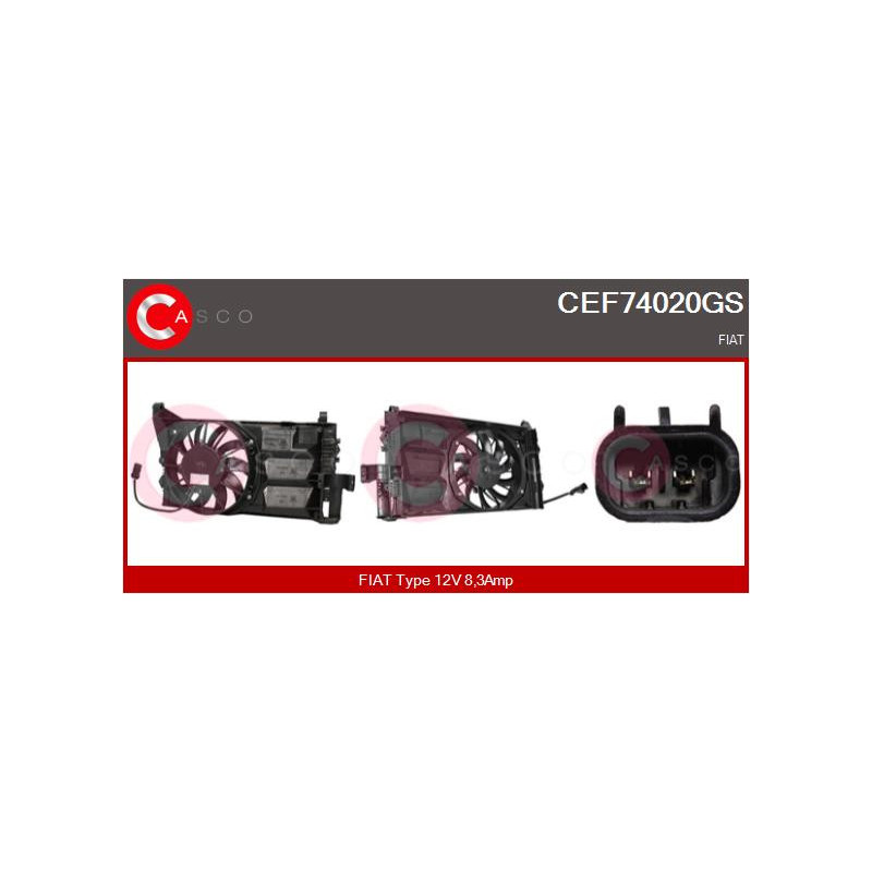 Moteur de ventilateur CASCO