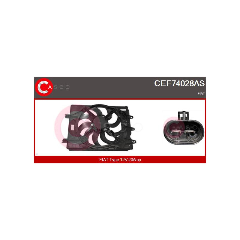 Moteur de ventilateur CASCO