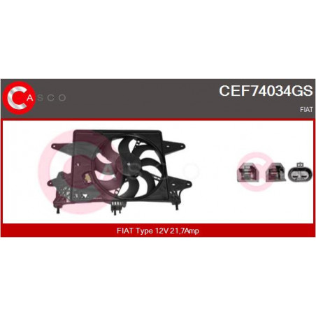 Moteur de ventilateur CASCO