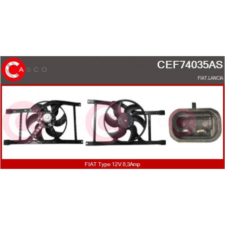 Moteur de ventilateur CASCO