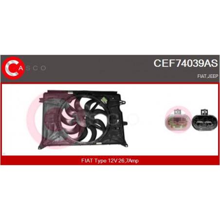 Moteur de ventilateur CASCO