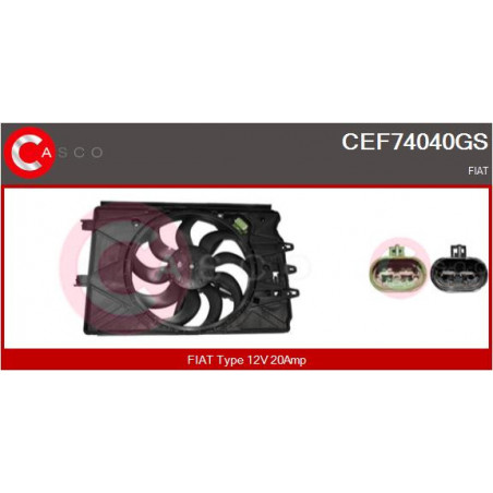 Moteur de ventilateur CASCO