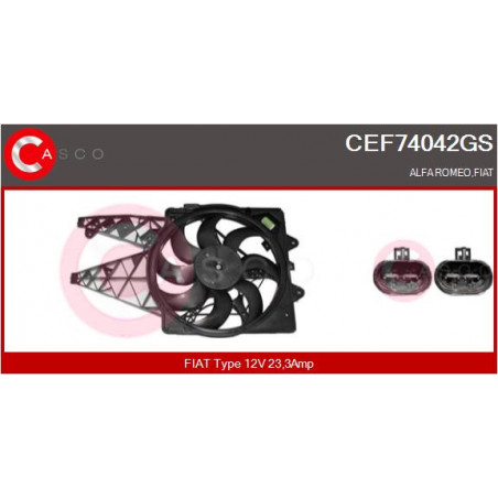 Moteur de ventilateur CASCO