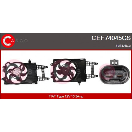 Moteur de ventilateur CASCO