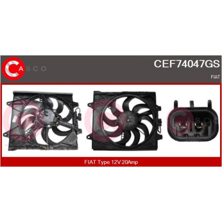 Moteur de ventilateur CASCO