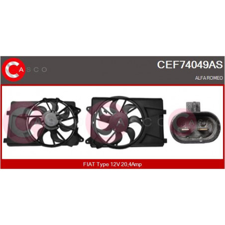Moteur de ventilateur CASCO