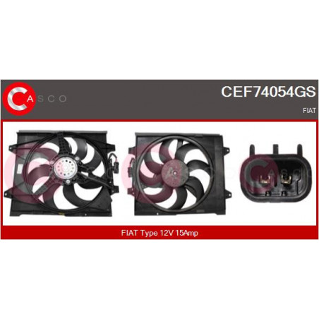 Moteur de ventilateur CASCO