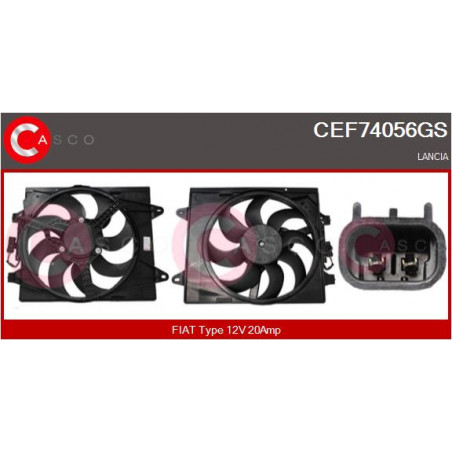 Moteur de ventilateur CASCO