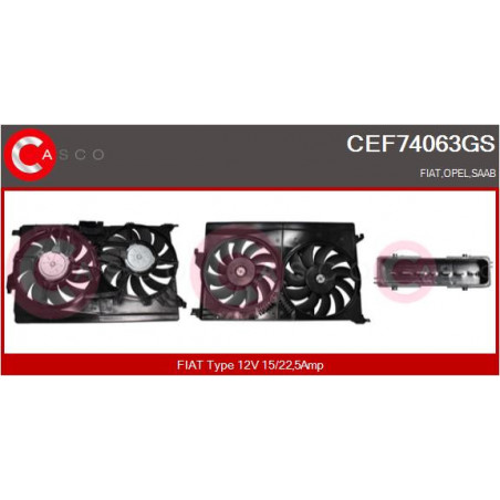 Moteur de ventilateur CASCO