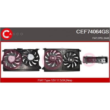 Moteur de ventilateur CASCO