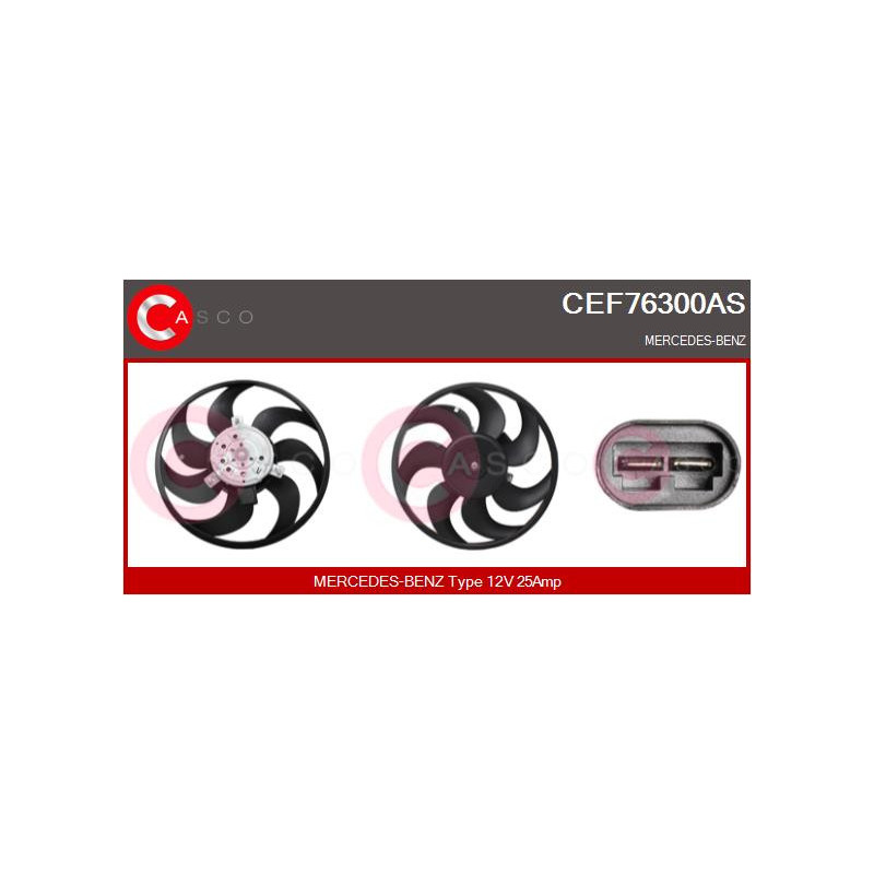 Ventilateur (refroidissement moteur) CASCO