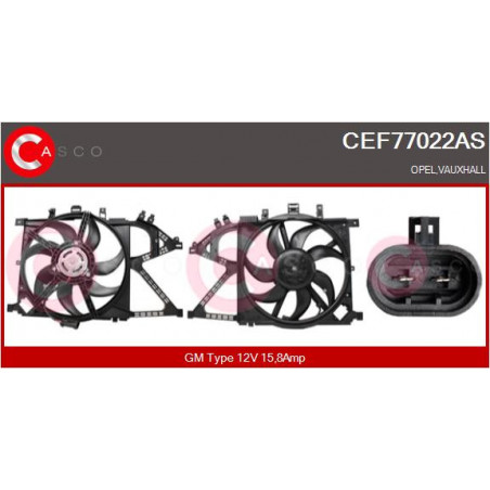 Moteur de ventilateur CASCO