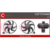 Ventilateur (refroidissement moteur) CASCO