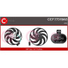 Ventilateur (refroidissement moteur) CASCO