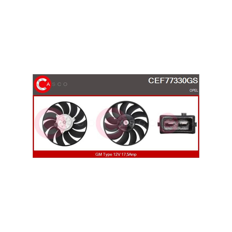 Ventilateur (refroidissement moteur) CASCO