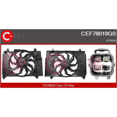 Moteur de ventilateur CASCO