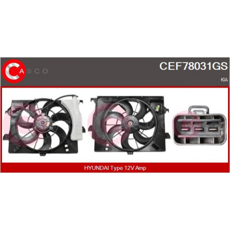Moteur de ventilateur CASCO