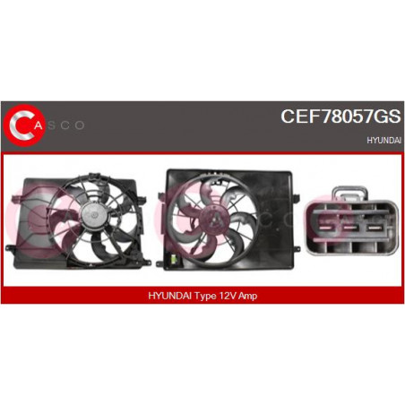 Moteur de ventilateur CASCO