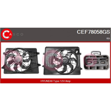 Moteur de ventilateur CASCO