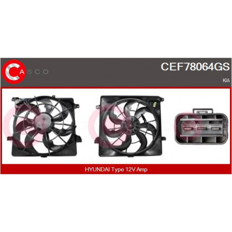 Moteur de ventilateur CASCO