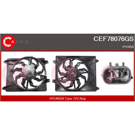 Moteur de ventilateur CASCO