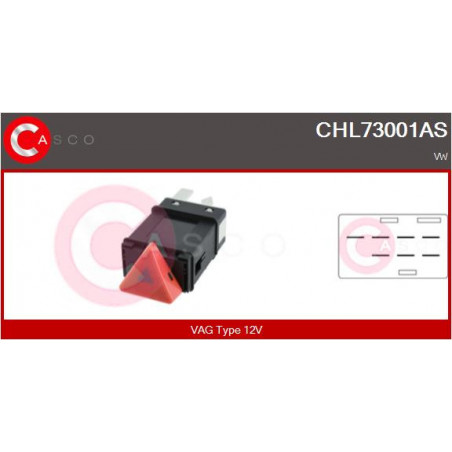 Interrupteur de signal de détresse CASCO