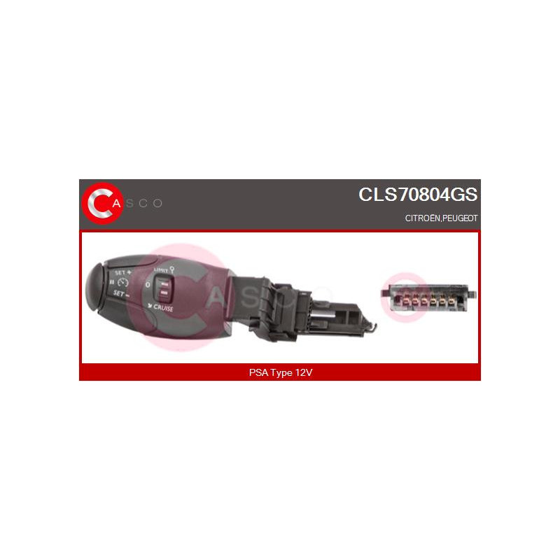 Interrupteur de commande (régulateur de vitesse) CASCO