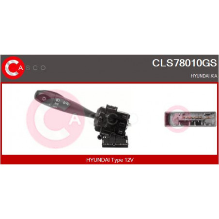 Commutateur de colonne de...