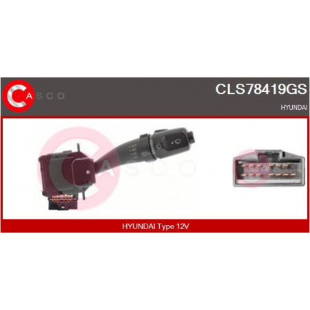 Commutateur de colonne de...