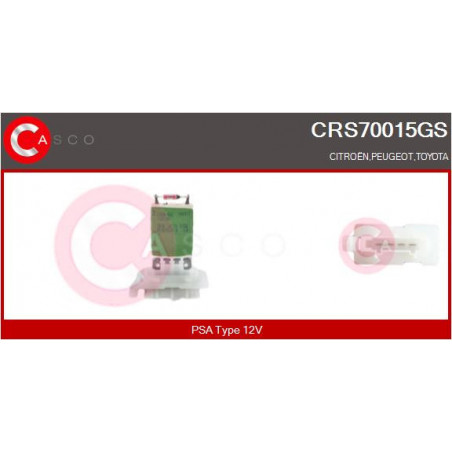 Résistance (pulseur d'air...