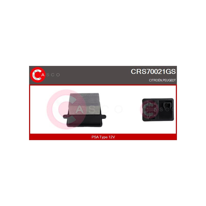 Résistance (pulseur d'air habitacle) CASCO