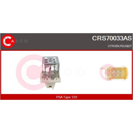 Résistance (pulseur d'air habitacle) CASCO